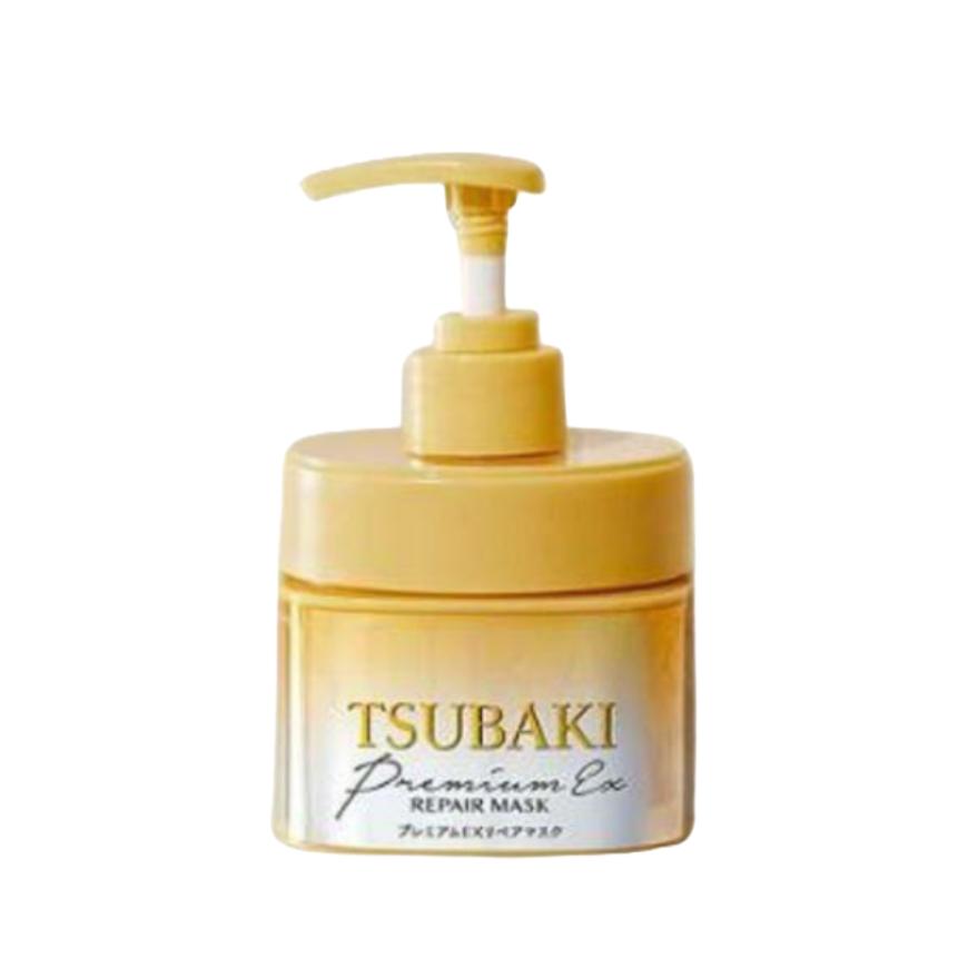 Tsubaki Premium EX Repair Mask 180g OR 180g+150g Refill with Pump (4 Options)