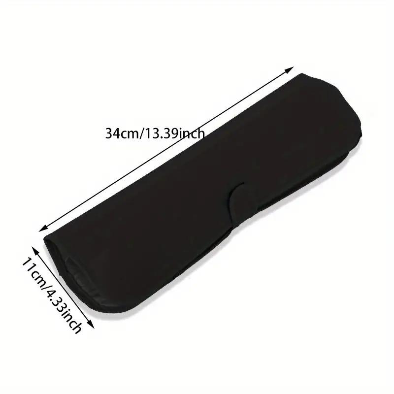 Heat Resistant Flat Iron Case Dual Use Hair Straightener Mat & Pouch Travel Curling Iron Hair Straightener Hair Tools Organizer