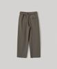 ANOTHER OFFICE Structure Curved Slacks (Khaki Brown)