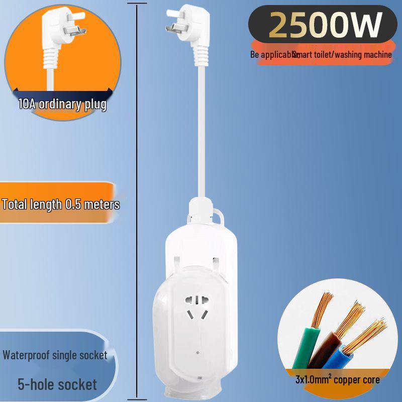 Smart Electric Toilet Lid with Water Heater & Leakage Protection