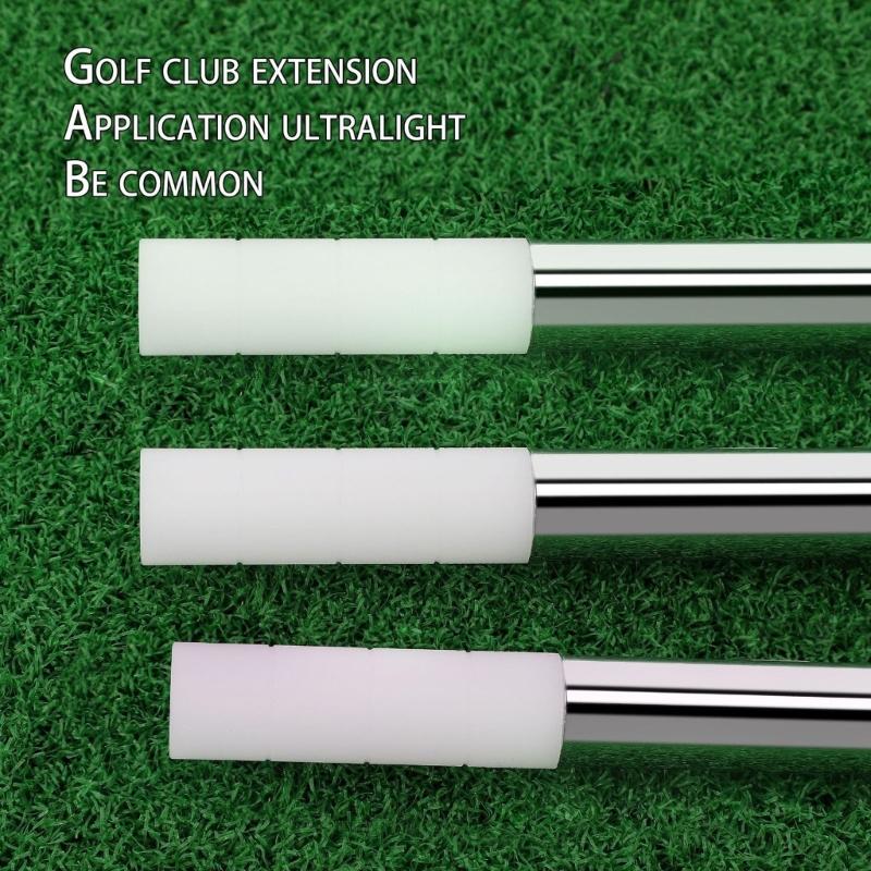 10 Pezzi Estensori Mazze da Golf Tubi di Estensione per Shaft Mazze Attrezzatura per Riparazione Mazze da Golf per Shaft in Acciaio/Legno Putter Facile da Usare