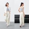 Semir Women's Textured Wide-Leg Casual Pants