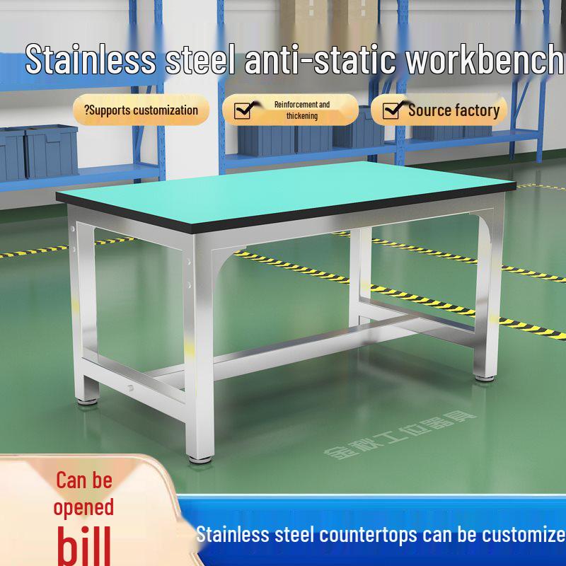 Heavy-Duty Anti-Static Workbench for Lab, Assembly, and Packing