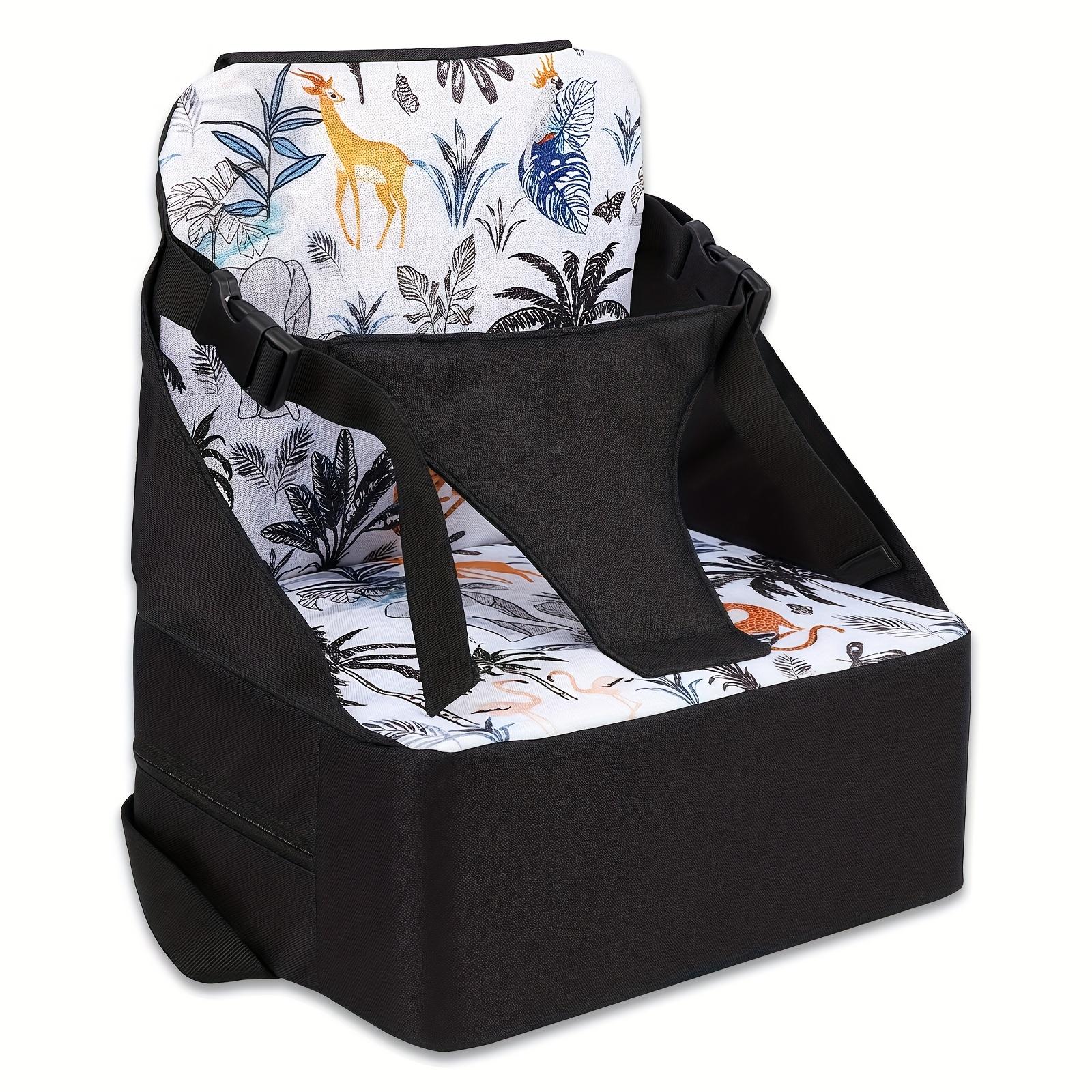 Portable Baby High Chair Booster Pad, Foldable Anti-Slip Mat for Kitchen Chairs, Ideal Booster Seat for 0-3 Year Old Toddlers