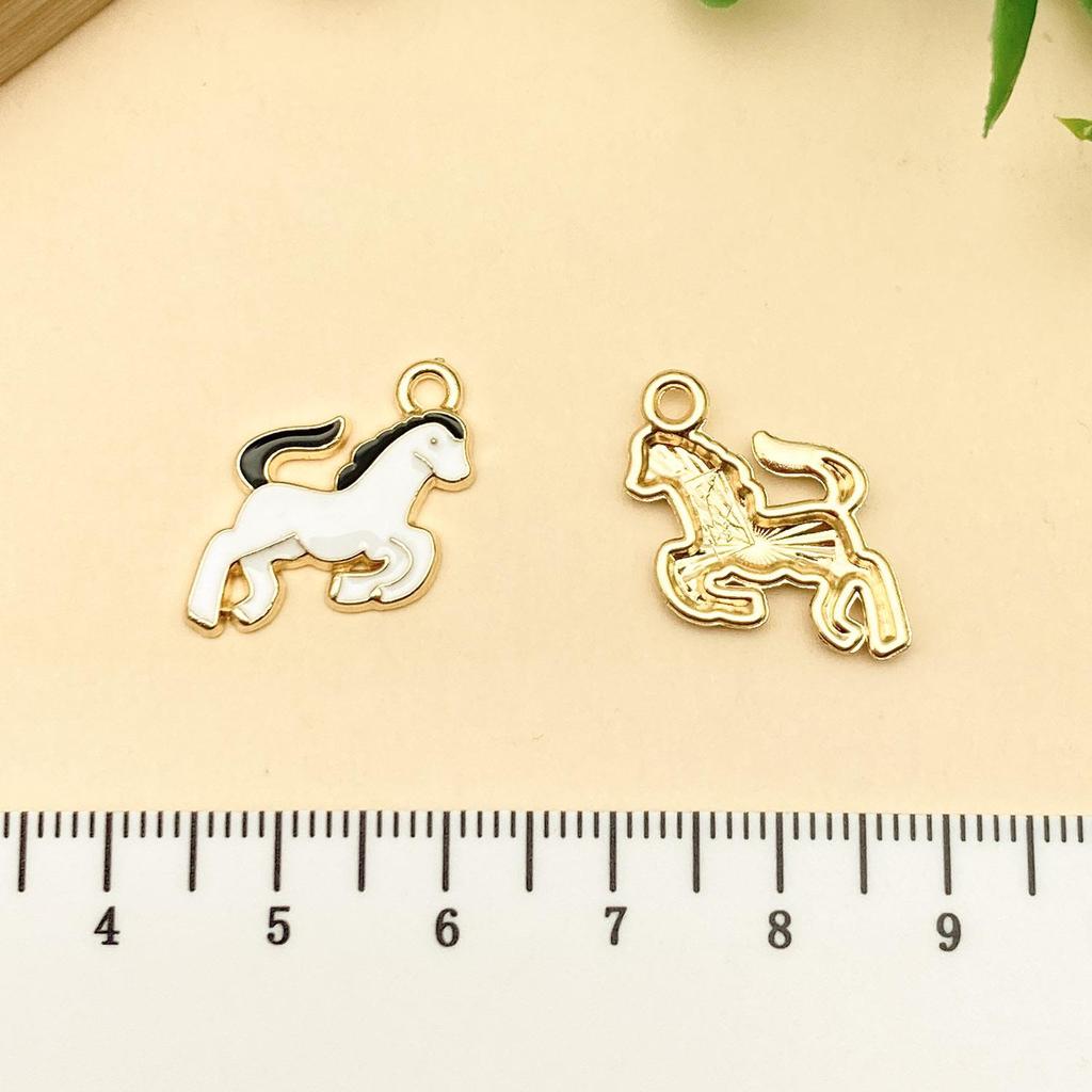 Western Cowboy Hat Boots Keychain with Horse Pendant