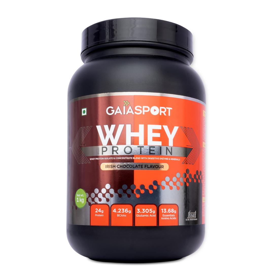 

Протеїн зі смаком Ірландського шоколаду (1 кг), Whey Protein Irish Chocolate Flavour, Gaia