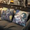 Genshin Impact Xiao Pillow Case Removable Washable Cushion Cover – All-Season Soft Linen