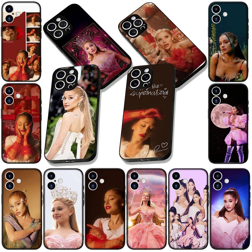 A-Ariana G-Grande Casing Phone Cover for Xiaomi Redmi Note 12 11 10 Pro 10A 10C 12C 14C A4 Note12 5G Soft Case