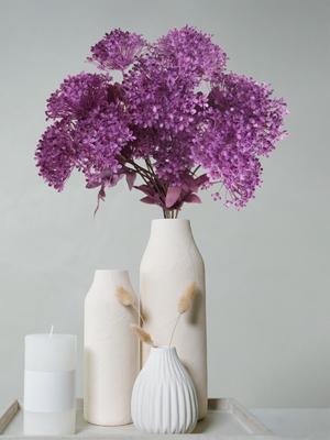 6Pcs Plastic Hydrangea Artificial Hydrangea Flowers Bulk Hydrangea Bouquet 3 Heads Flowers 66cm Long Stem Faux Flowers for Wedding Home Party Decor