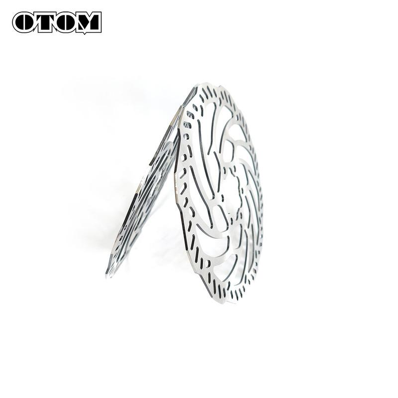 OTOM 203mm 2mm 6 Hole Motorcycle Brake Disc Rotor Front Rear Brake Plates For Surron Light Bee Electric Off-road Dirt Bike Parts