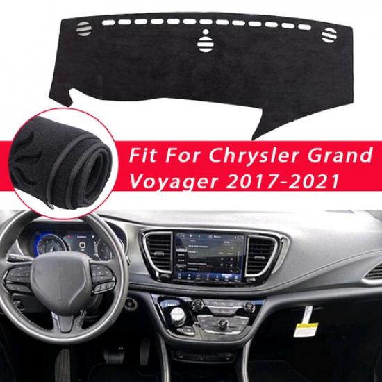 Best DashMat Cover Dashboard Protector Mat For Chrysler Grand Voyager 2017-
