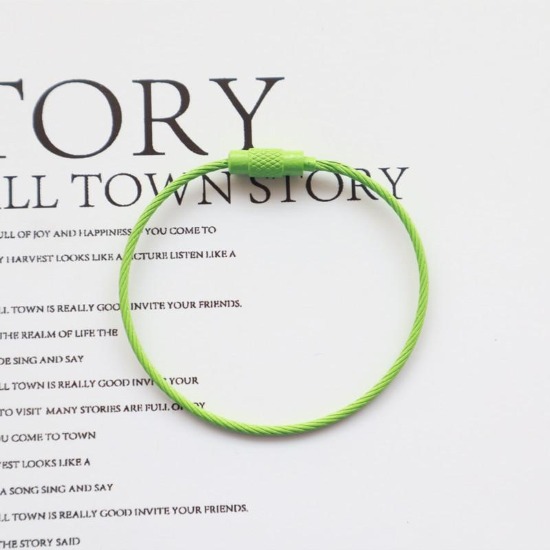 1 stk Fargerik Bagasjelappklemme i Rustfritt Stål Slitesterk og Enkel å Installere Perfekt for Reise og Daglig Bruk