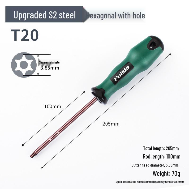 Σετ κατσαβιδιών Torx και Εξάγωνων: T8, T10, T15, T20, T25, T30
