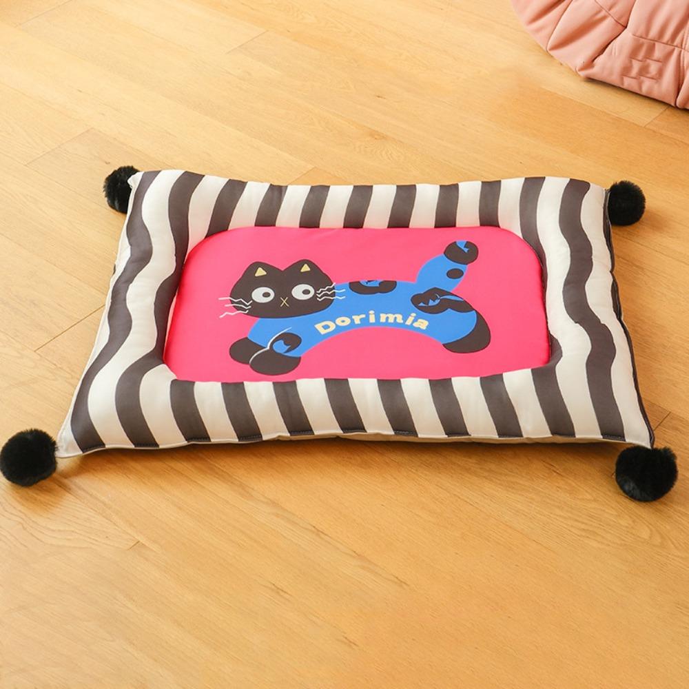 Breathable Pet Double-Sided Sleeping Mat Dopamine Cat House Mat Dog Sleep Nest  for Cats and Dogs