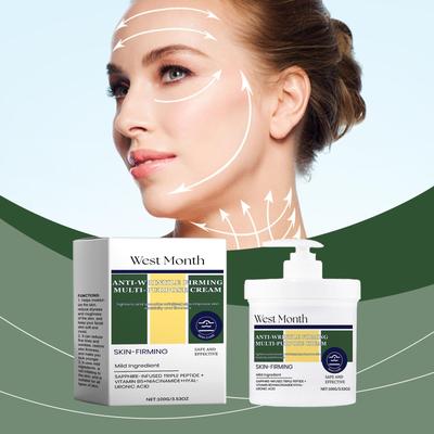 West&Month Feuchtigkeitscreme Hydrierend und Nährend Sanfte Gesichtscreme 100g