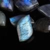 Natural Labradorite Moonstone Women Neckalce Freeform Blue Moon Men Pendants Necklaces Bracelet Accessories Jewelry