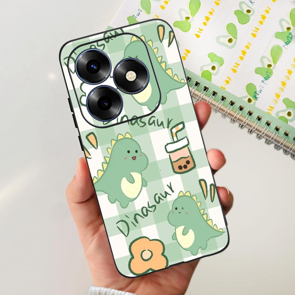 For Itel S23 Plus S681LN case itel S23 S665L Fashion Elegant Painted Soft Silicone TPU Phone Back Cover For Itel S23+ S23Plus