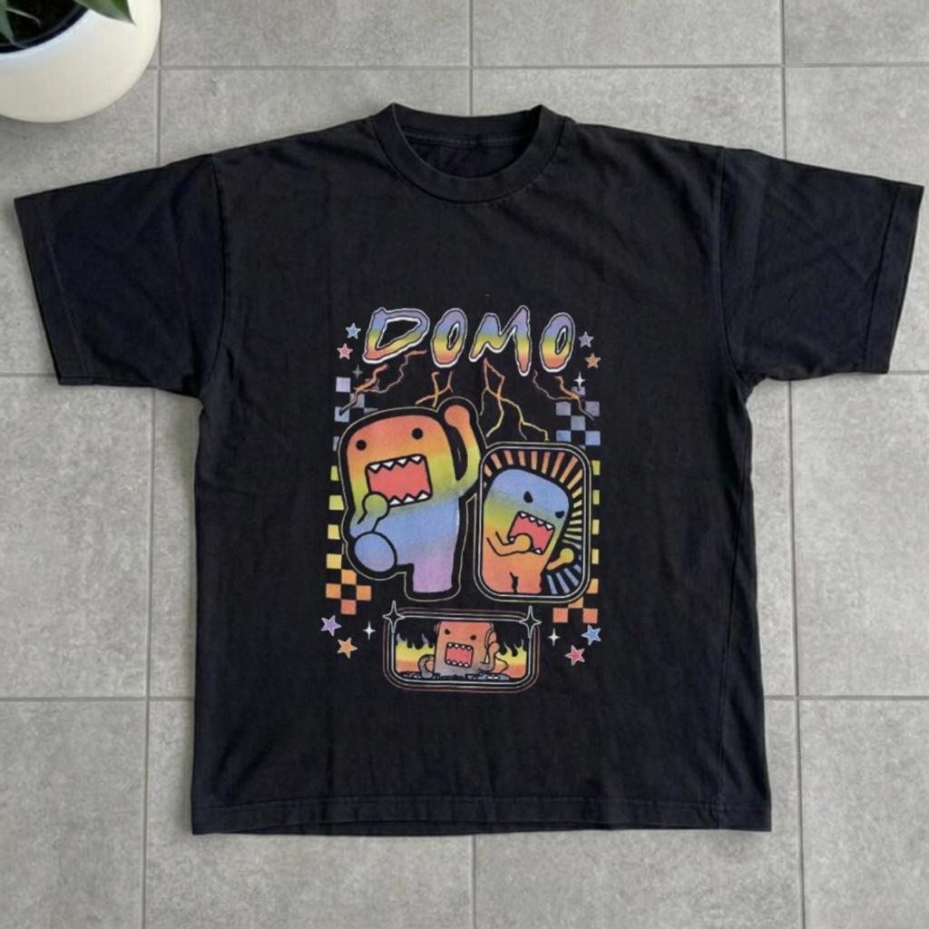 New Summer 2026 CollectionTShirts Featuring Cute Cartoon PrintsY2k StyleLoose FitCrew NeckUnisexSuitable For Any Occasion