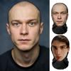 2025 Uus 3D-prinditud mask Naljakas võrkmask Täisnäoga peakate Elastne võrk Cosplay peakate Balaklava Kapuuts Müts Peakate