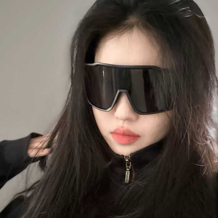 Large Frame Windproof Sand Riding Glasses