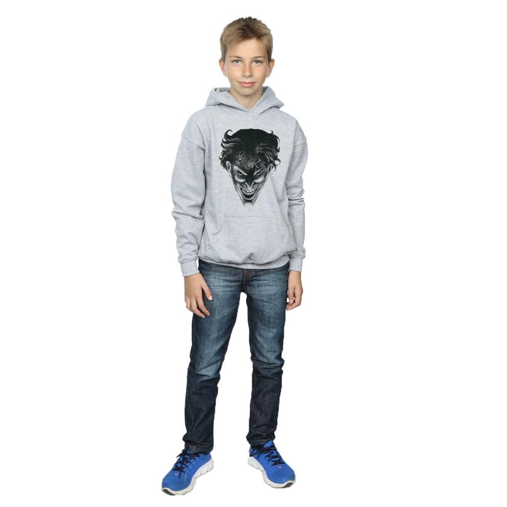 DC Comics Boys The Joker Spot Face Hoodie