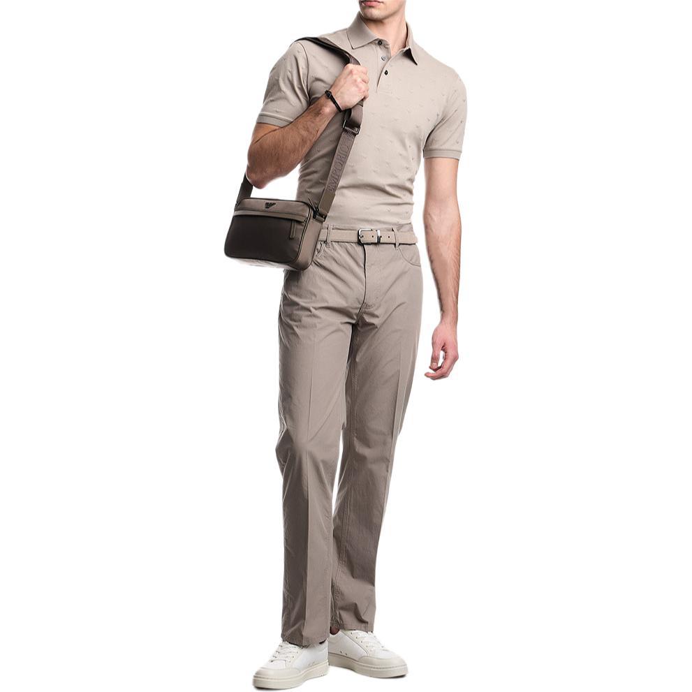 Emporio Armani Ss26 Cotton Plain Knit Polo Shirt Men tops EM004912-AF10762-F6219