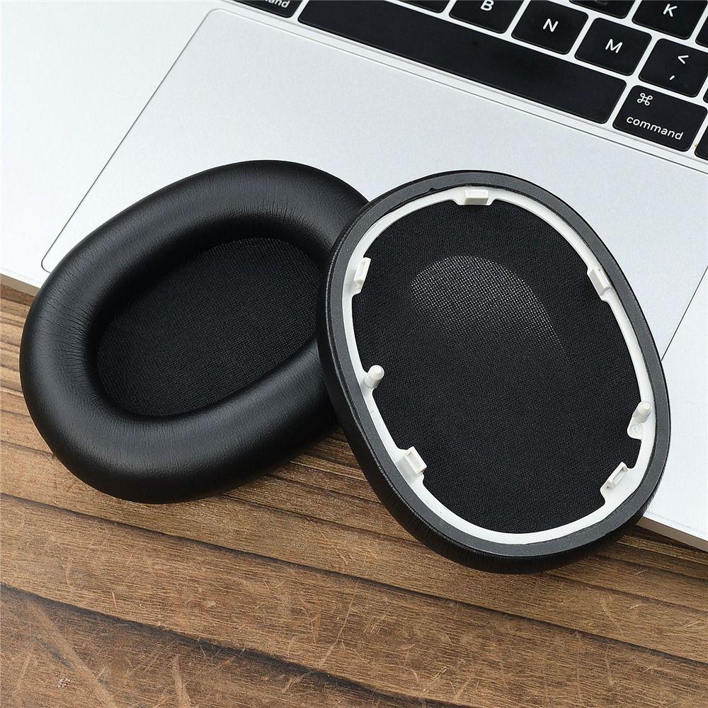 1 pair Protein Leather Headphone Ear Pads for Sony WH-1000XM6 1000XM6 Noise Cancelling