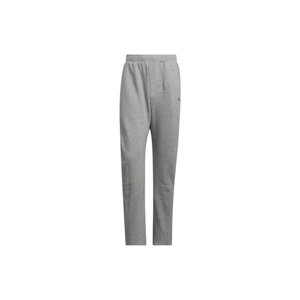 New Adidas Knitted Sweatpants Men Medium Heather Gray IX6817