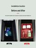 Xiaomi SU7 Armrest Center Console Silicone Storage Box for Car Interior.