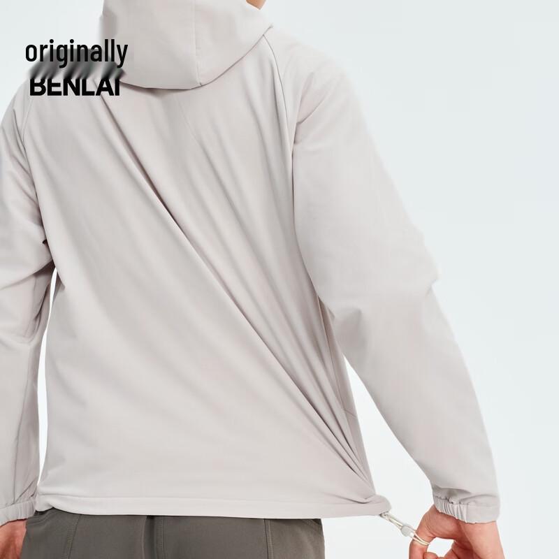 BENLAI Men's BRL150011 Water-Repellent Fleece Hooded Outdoor Jacket