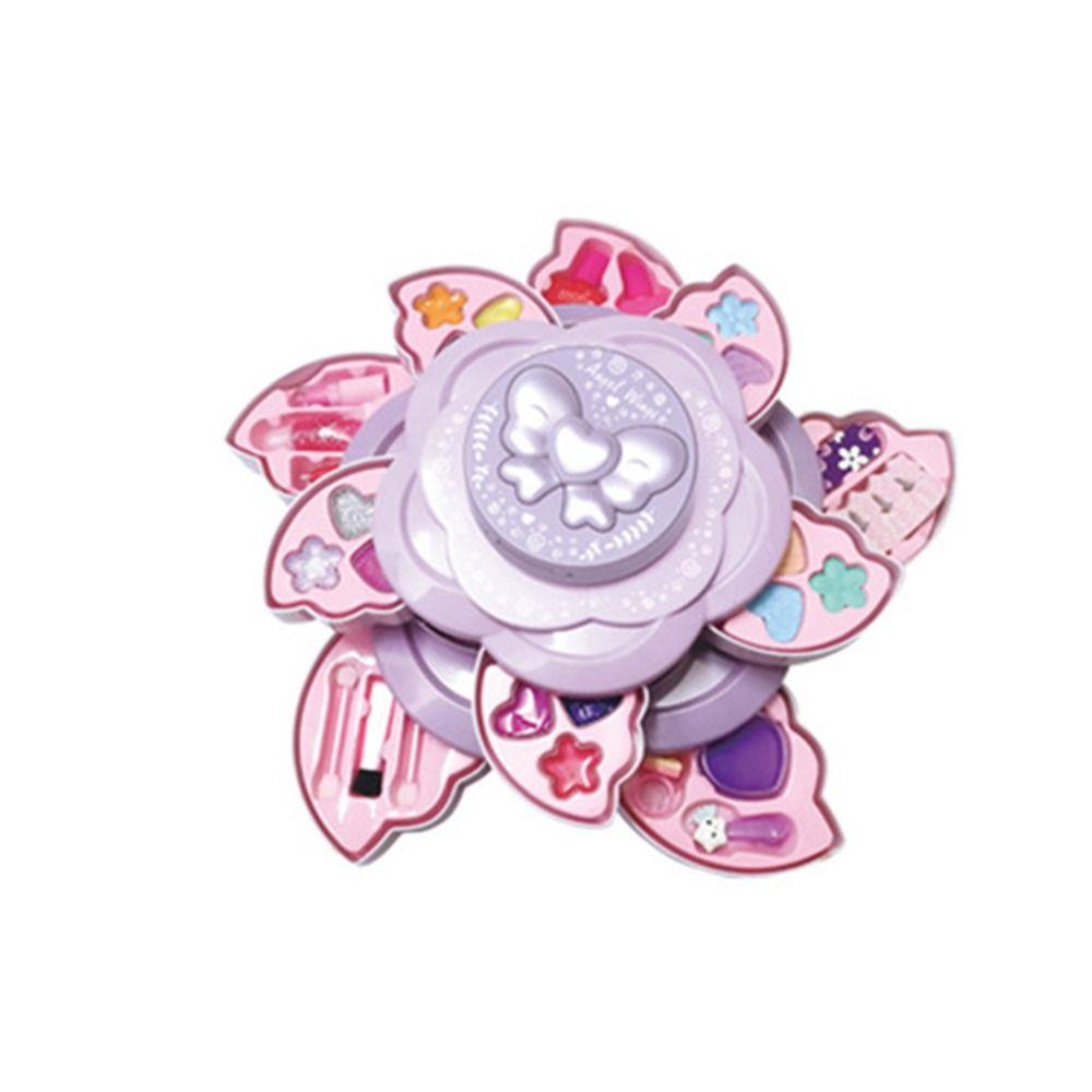 

Лак для ногтей Тени для век Помада Косметическое зеркало Детский набор инструментов для макияжа Косметические наборы Игрушка для притворства Красота large-3 layer