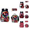 Spiderman Rucksack-Set Mit Oxford-Stoff Schultasche Und Federmäppchen Für Kinder