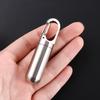 Tablet Container Key Ring Waterproof Pill Box Granule Storage Box Pill Organizer Travel Pill Case