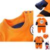 Adorable Newborn Baby Boys Dragon Ball Z Cosplay Romper Bodysuit For Halloween
