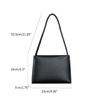 Lady Purse Simple Fashion Carrying Bag Underarm Bag Versatile Shoulder Bags