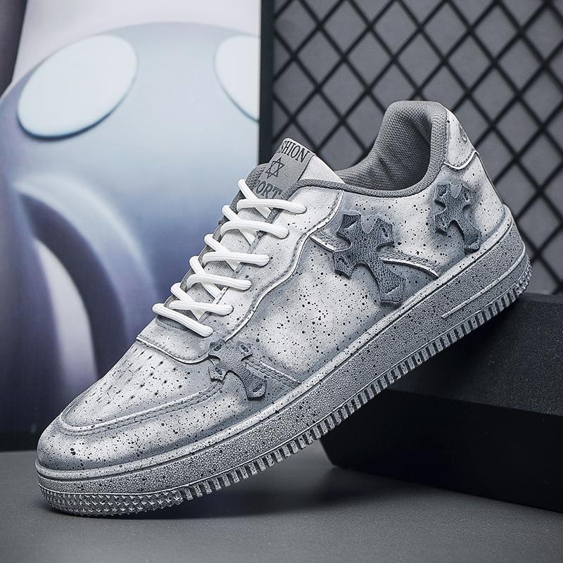 Fashion Elastic Laces Sneakers Casual All-match Footwear Round Toe Outdoor Comfortable Non-slip Water Proof Spring and Autumn  Main Push