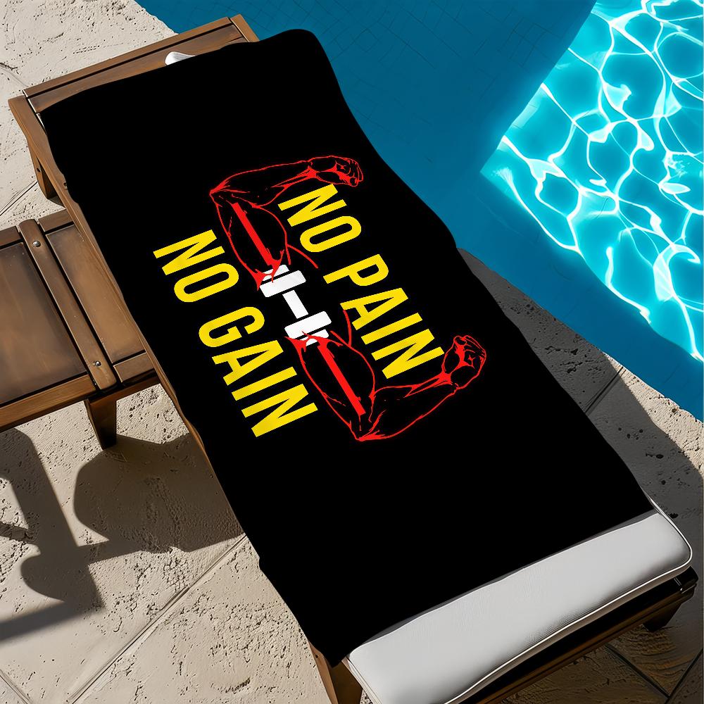 

Towel Gain Beach No Bath Quick-Drying Pain Lightweight Portable Sauna Camping Swim Pool No Travel W40*H60(CM)