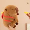 Cloth Doll Capibara Anime Fluffty Toy Simulation Capybara Plush Doll  Birthday Gift