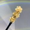 Bun Maker Hair Bun Elegant Hair Curler Hair Rubber Bands Flower Scrunchie  Women