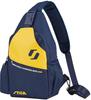 STIGA Table Tennis Shoulder Bag, STIGA Body Bag CN, Navy/Yellow, CP95561