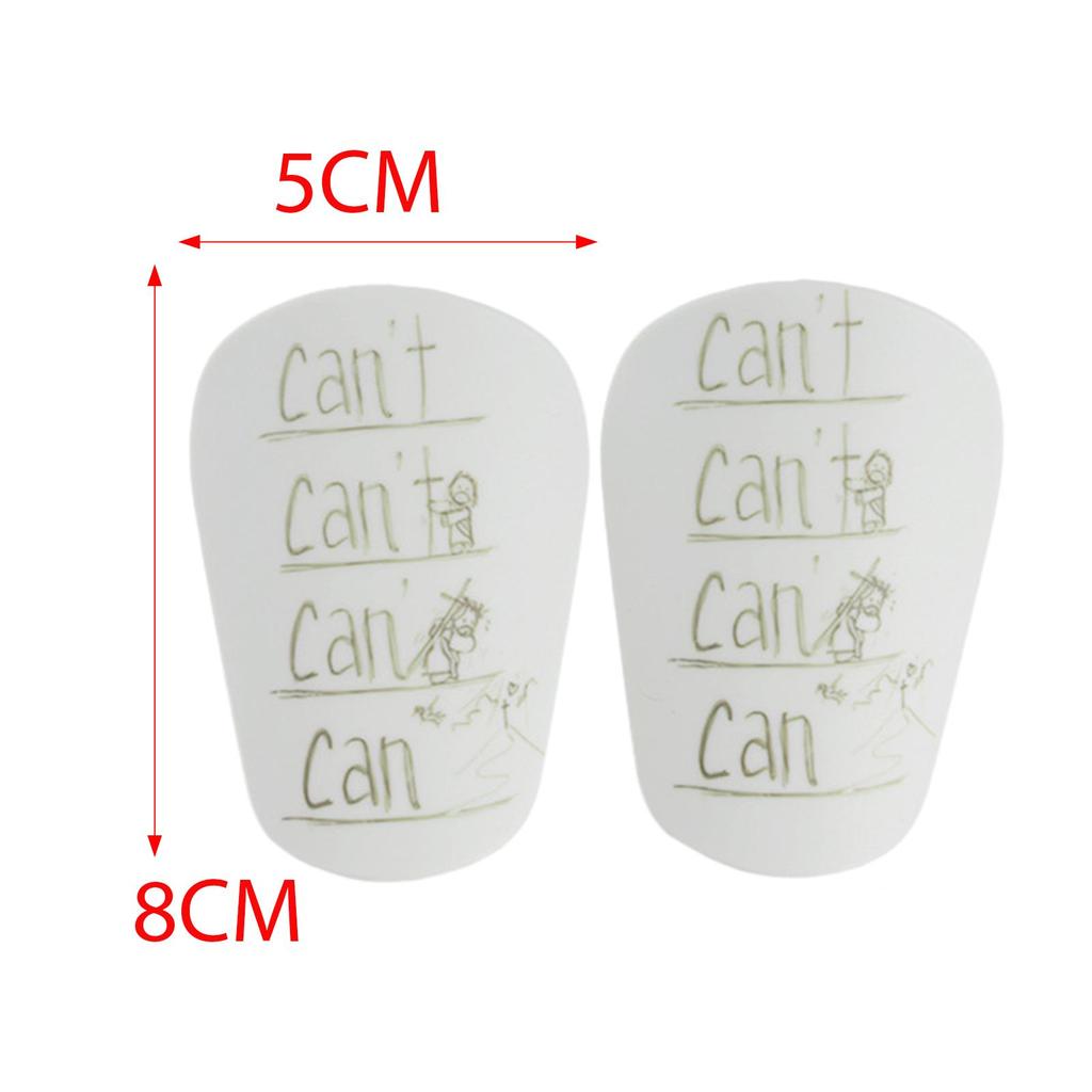 2 חתיכות מיני כדורגל שווקי מגן שרוול עגל רגלי ציוד מגן בולם זעזועים