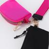 LULU-Style Waterproof Mini Wristlet & Coin Purse with Key Storage and Red Envelope Pocket