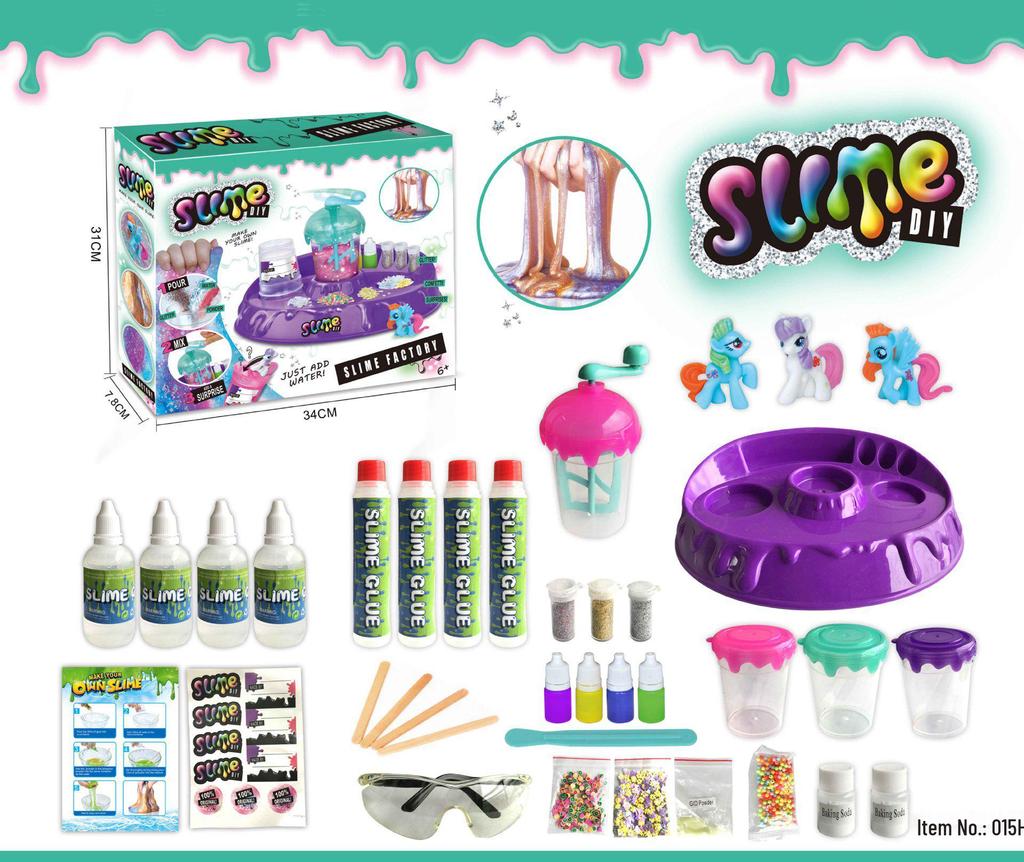 Shake Shake DIY Slime Kit: Hands-on Crystal Clay Toy for Kids
