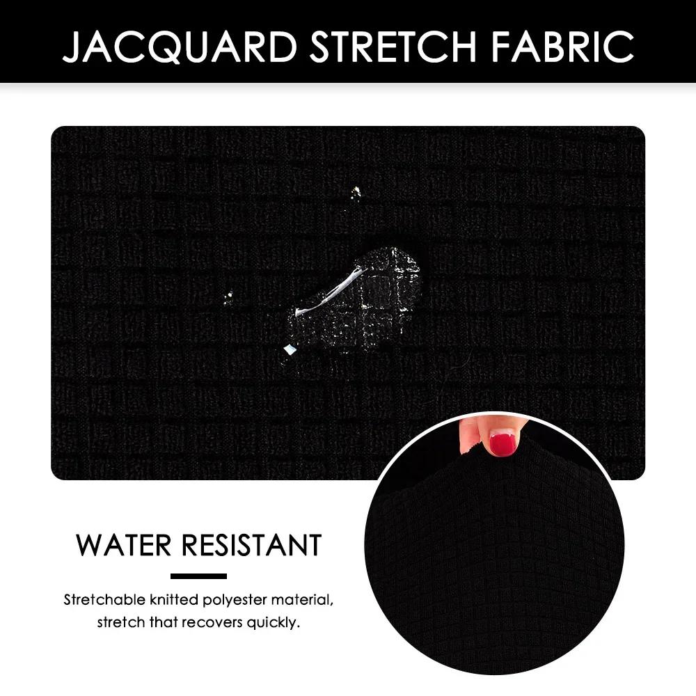 Cover for Computer Chair  Water Resistant Jacquard Office Chair Slipcover Elastic for Home Armchair 1PC  Sillas De Oficina