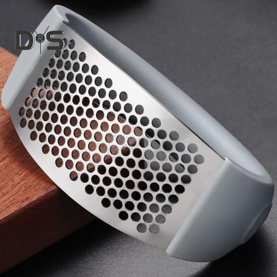 Lis na česnek Nerezový mlýnek na česnek Snadné čištění Drtič česneku Ergonomická kolébka pro drcení bez námahy Kuchyňský přístroj pro domácí restauraci