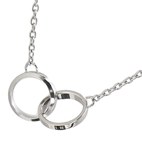 [Daniel Wellington] Women's Silver Elan Unity Necklace DW00400167 [Parallel Import]