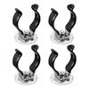4PCS Universal Magnetic Hooks,Anti-Slip Magnetic Mount Hookd For Broom Hanger And Mop Holder Garden Tool Organizer Rack