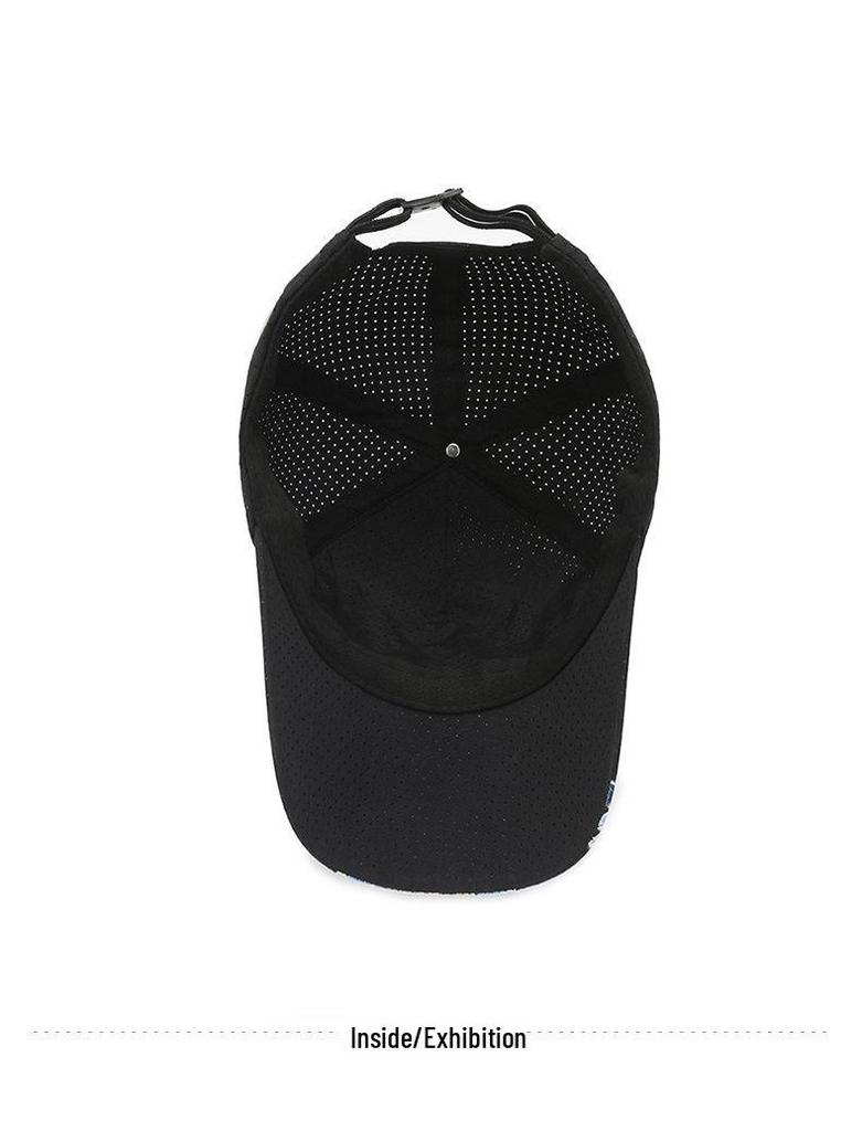 Unisex schnelltrocknender Blumen-Sonnenhut: Polyester-Baseballkappe für Sonnenschutz im Freien