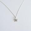 DOL Silver 925 Mini Line Flower Necklace