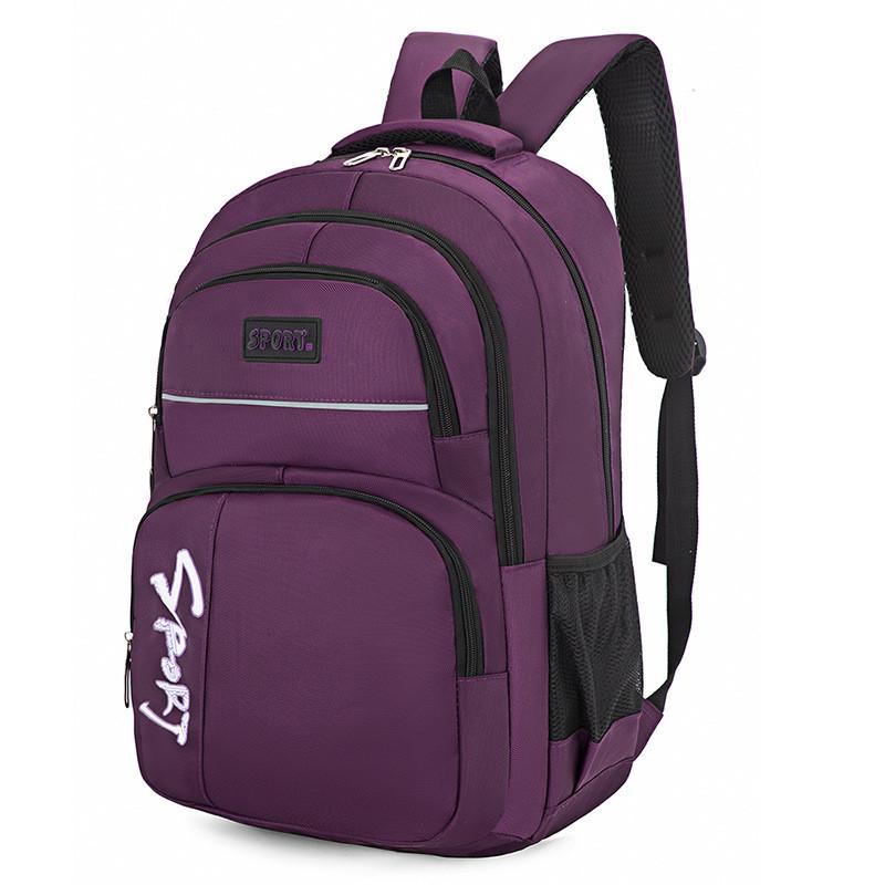 

Oxford Cloth Casual Backpack For Students With Breathable Design And Large Capacity For Daily Use